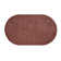 Alayah Polyester Chenille Braided Area Rug - Mauve