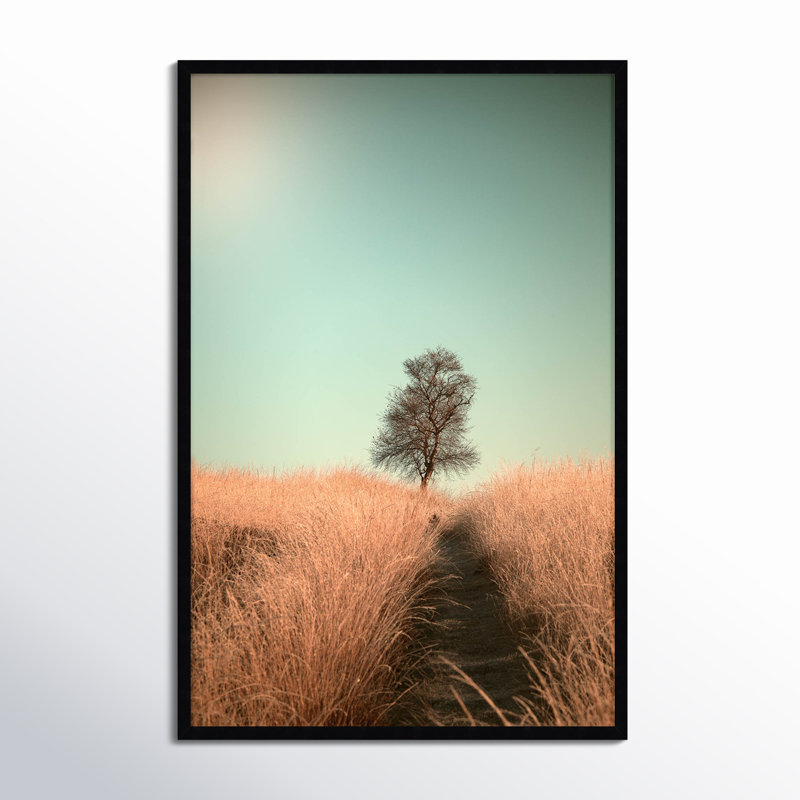 Grass And Path by Jaap Van Den, Black, 28" W x 41" H