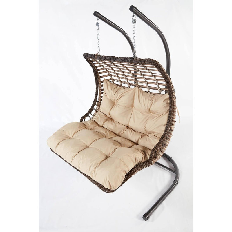 Readlyn Double Swing Chair with Stand