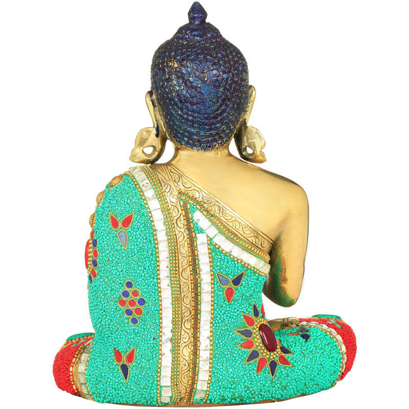 Bouddha bouddhiste tibétain prêchant 12 "