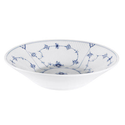 Royal Copenhagen Blue Fluted Plain Pasta Bowl