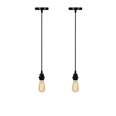 1 - Light Black Simple Pendant