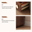 Vitrines en bois massif brun noisette-121252381