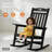 All Weather Porch Adirondack Rocking Chairs Outdoor Patio Rocking Chair Rocker Lawn Chair for Adult-279291090