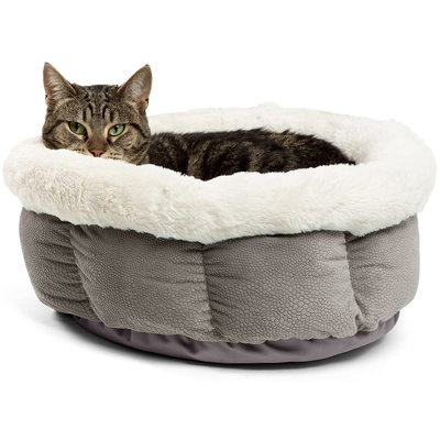 Ilan Orthopedic Faux Fur Pet Bed