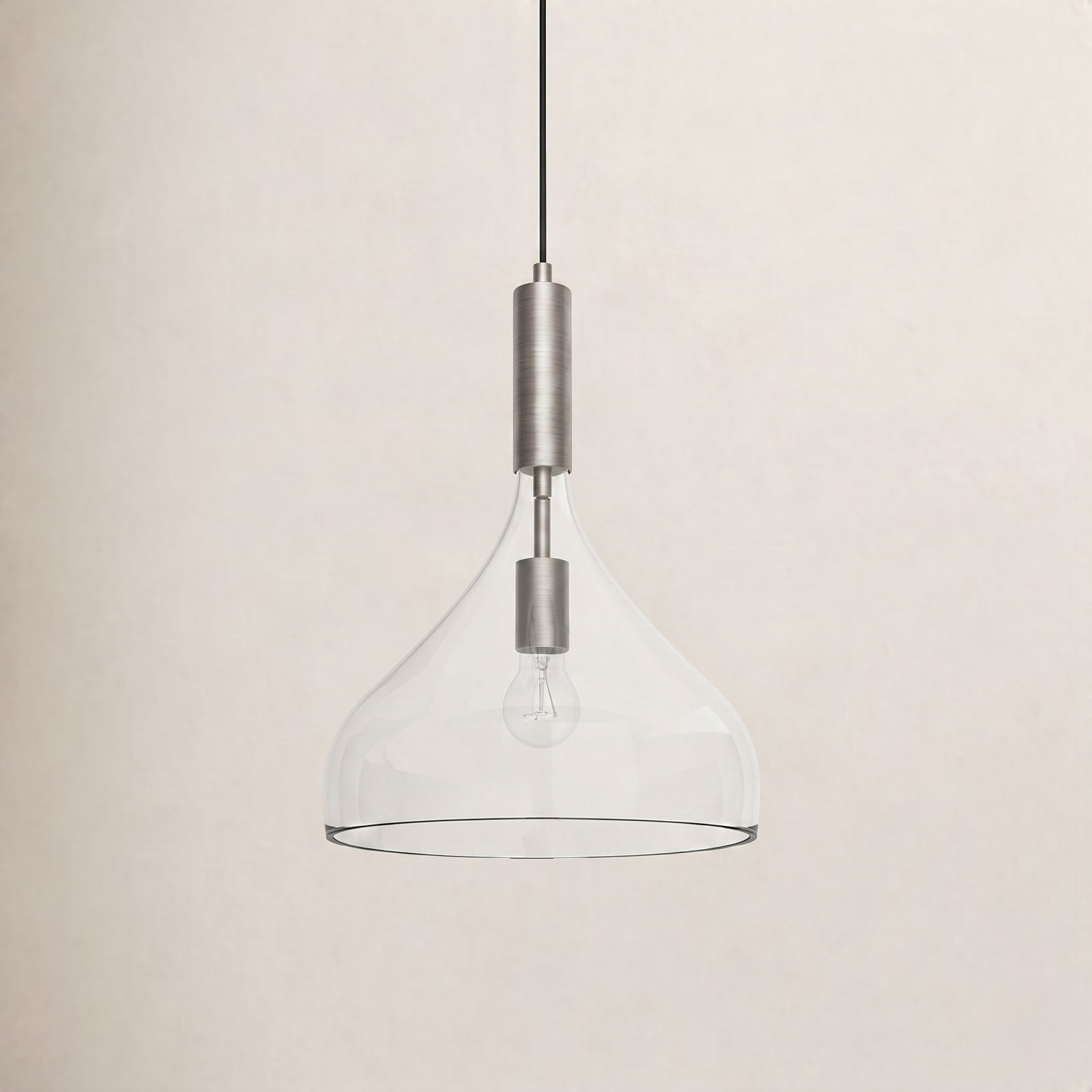Rayden 1 - Light Pendant, Brushed Nickel