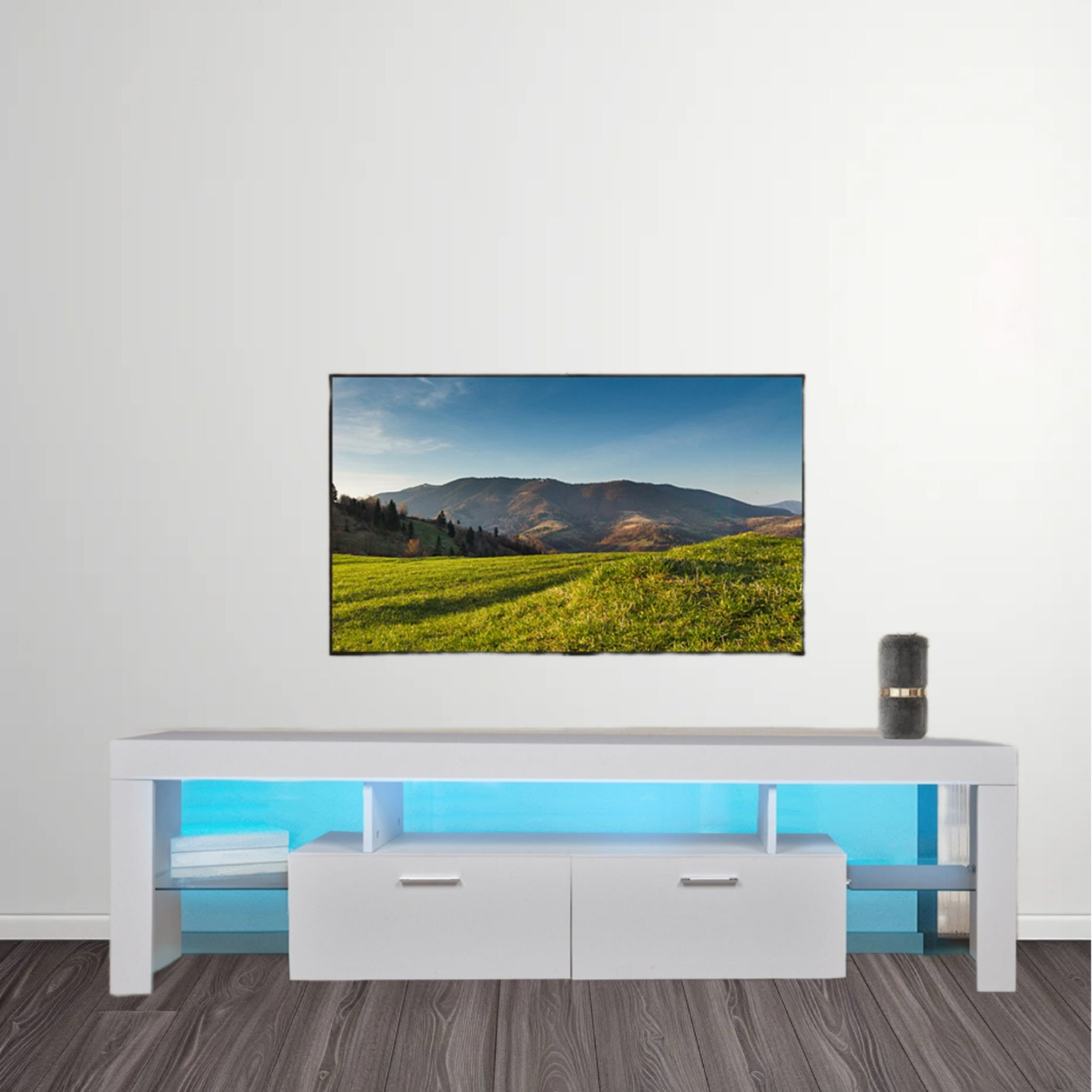 Wrought Studio Tv Stand With Storage, Led Tv Stand For 55/65/70/75 Inch ...