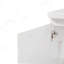 Armoire murale avec 2 tablettes ouvertes
