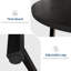 120 cm Round Wooden Dining Table-609177735-609177851-609177852