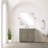 Oak Single Bath Vanity 36 In. W X 22 In. D, With White Quartz Top-1179432585-1179432586