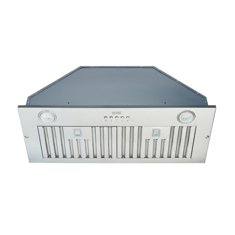 30" Brillia 550 CFM Ducted Insert Range Hood in Stainless Steel