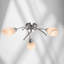 ALBANY 3 LIGHT SEMI FLUSH PENDANT