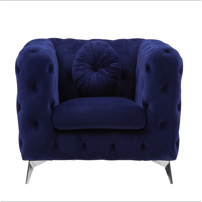 Chaise en velours