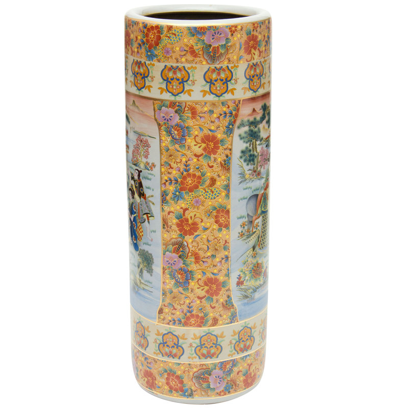 Umbrella Stand, Ladies and Horse