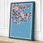 Moonlit Cherry Blossom Botanical - Wrapped Canvas-1891413072-1891413094