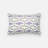 Housse de coussin brodée jillian dans une prune
