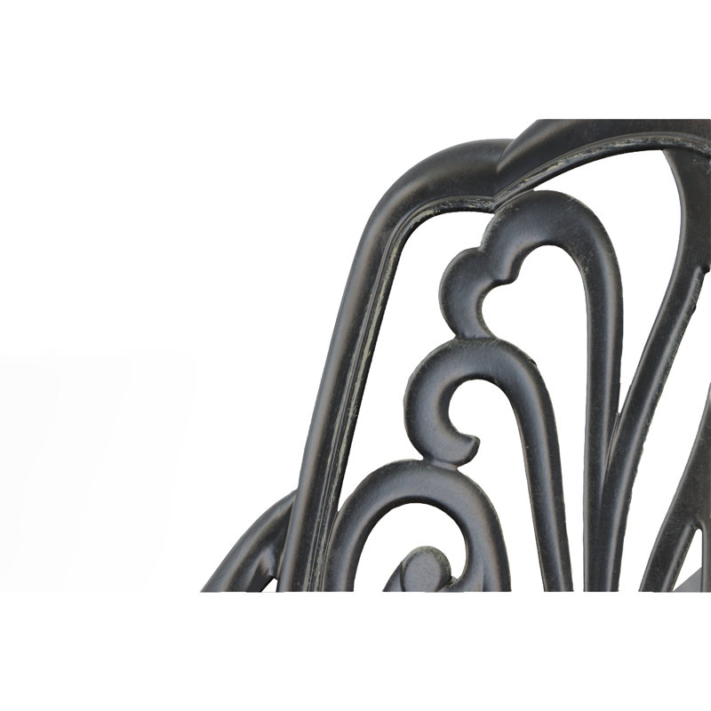 Chaise de patio avec coussin Gawain