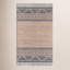 Esme Geometric Area Rug in Beige/Blue-1016356349