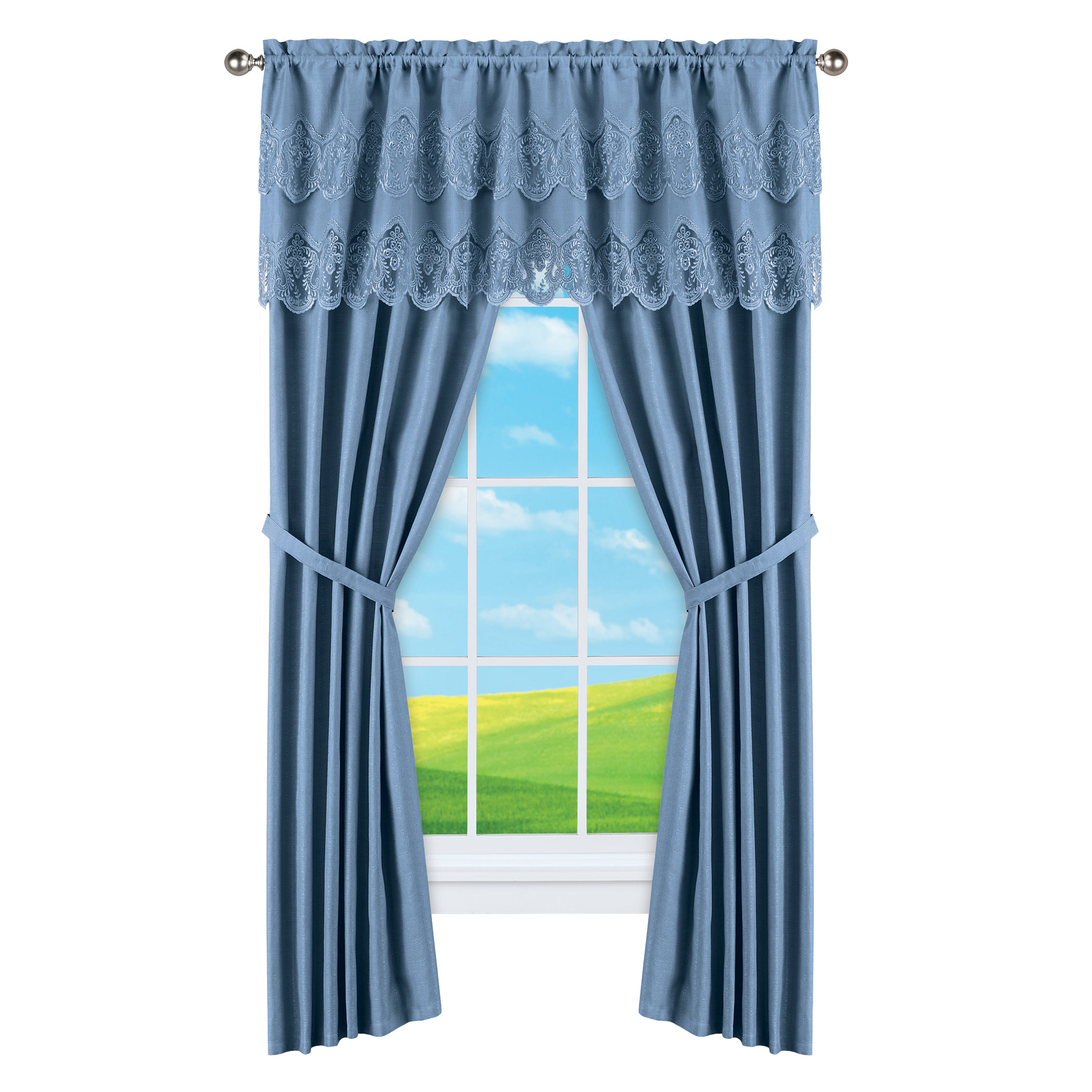 Latitude Run® Polyester Curtain Wayfair