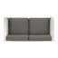 Ensemble de conversation en aluminium durable pour des moments de détente et d'élégance sur le patio-1817501618