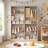 Seward Wood Closet System with Hanging Rods-1585465842