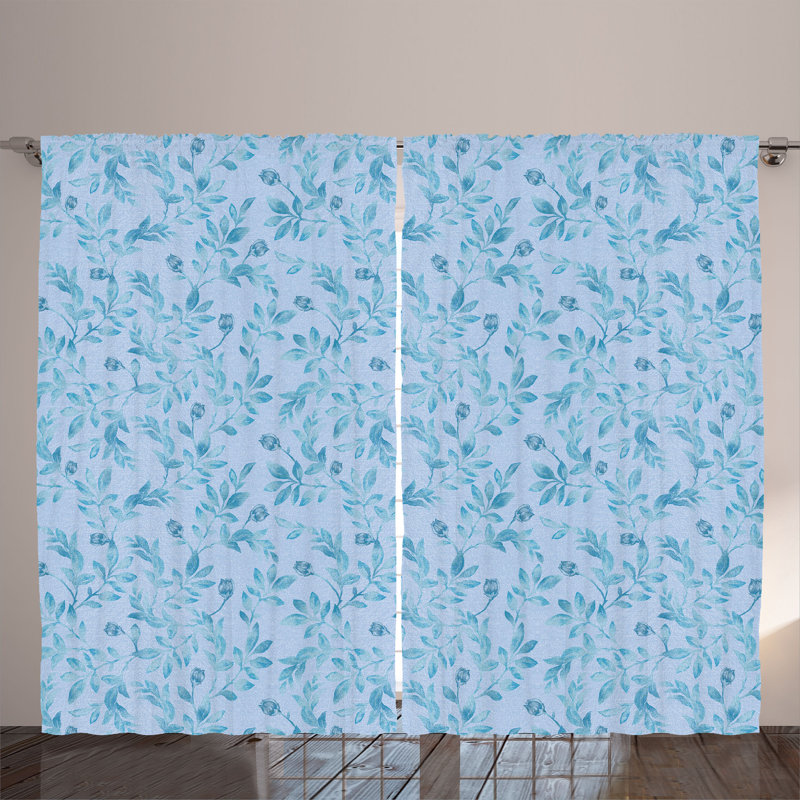 Semi Sheer Curtain Pair