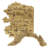 Totally Bamboo State Destination Series Bamboo Alaska Cutting Board