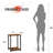 Yailen Solid Wood Top End Table Set