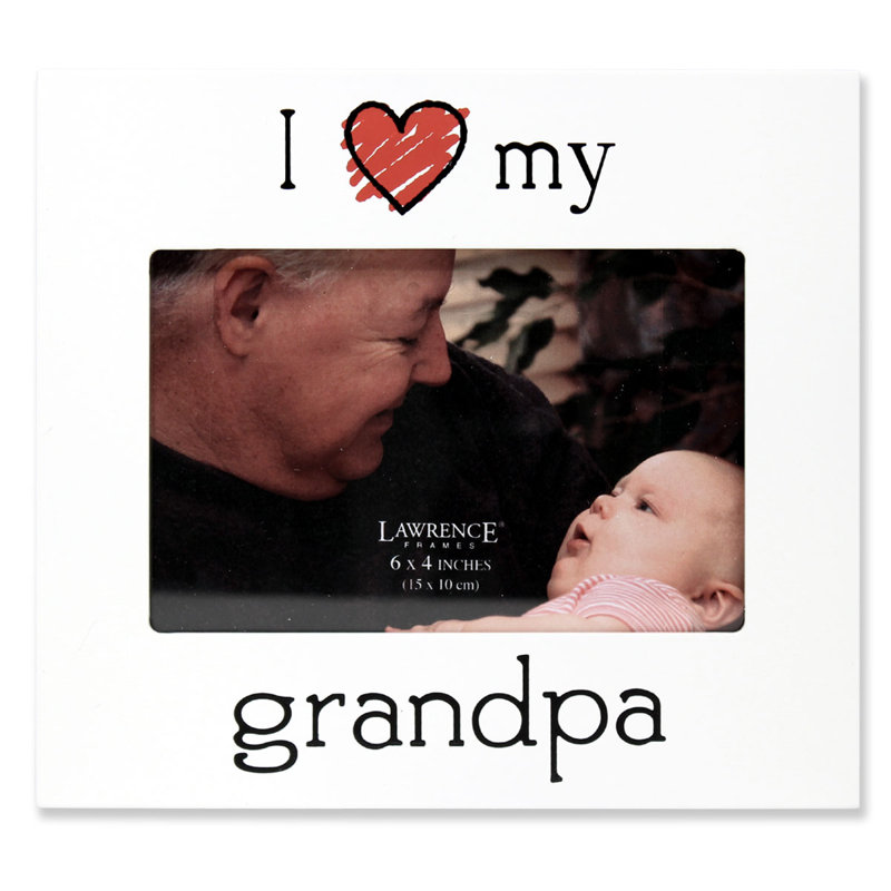 Cadre photo i love my grandpa Gautreau