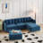 Castleman 109" Reversible  Sofa & Chaise-88140043