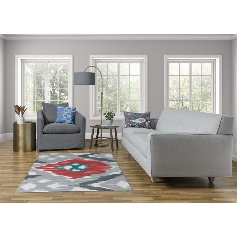 123_Pièce tapis en chenille douce d'origine, Rectangle 8 pi x 10 pi