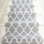 Grey Trellis Stair Carpet