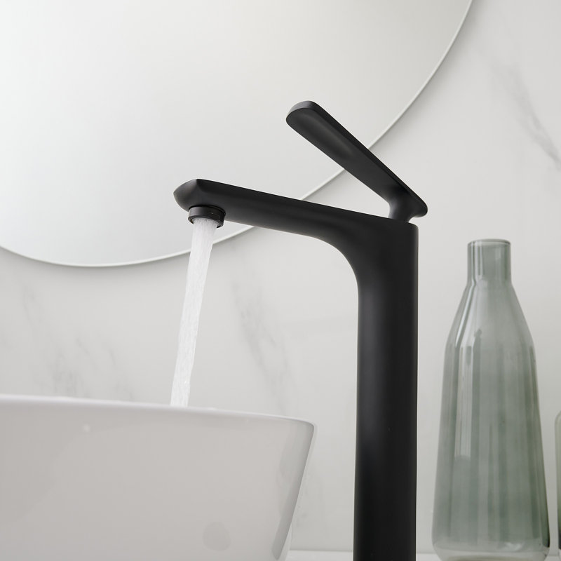 Single Hole Single Handle Bathroom Vessel Sink Faucet