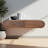Floating Chestnut London Console, 2-Drawers, Shiny Knobs