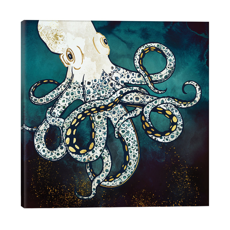 Underwater Dream VII by SpaceFrog Designs - Wrapped Canvas Giclee Art Print, 45.72 cm H x 45.72 cm W x 1.91 cm D