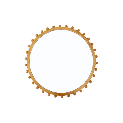 Iron Round Mirror