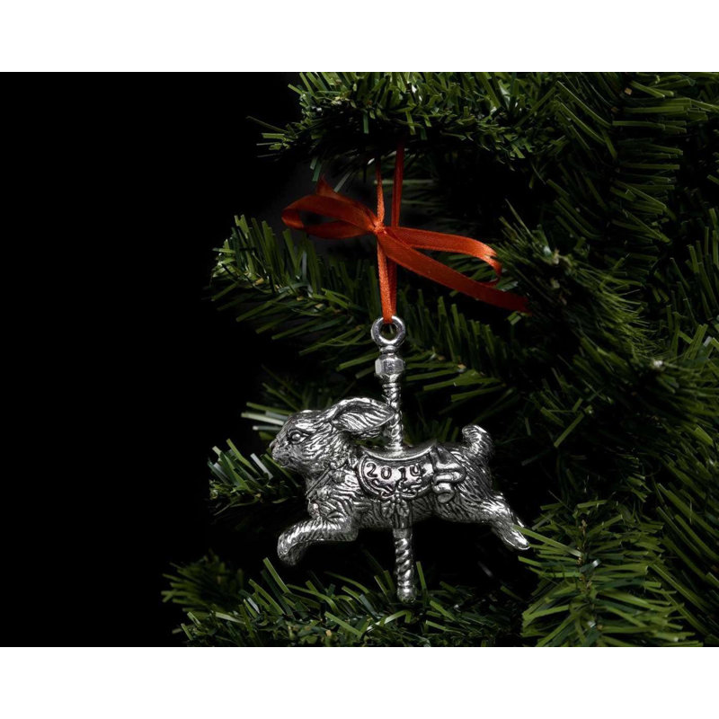 Holidays 3'' Metal Animals Hanging Figurine Ornament
