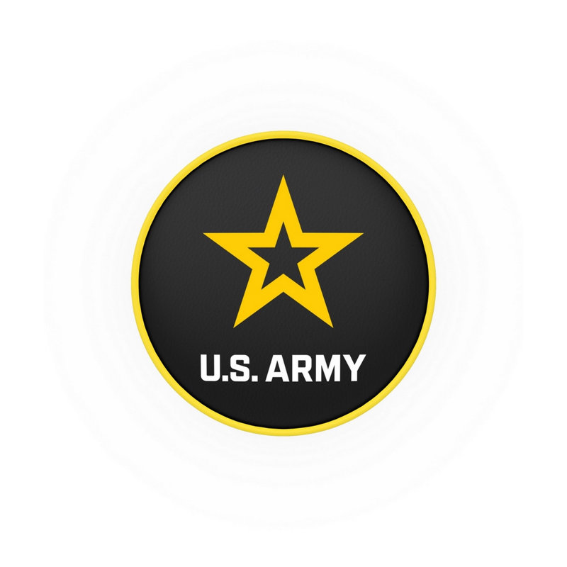 US Military Swivel Counter & Bar Stool, United States Army, Bar Stool (30" Seat Height)