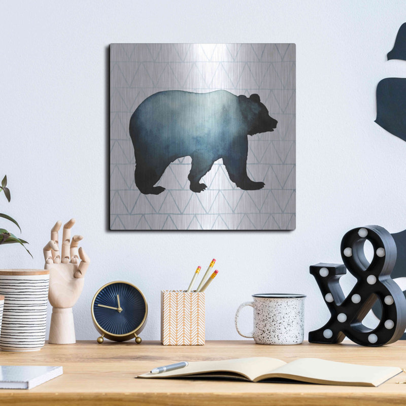 «Animal Silhouettes I» par Grace Popp, H 12 po x l 12 po