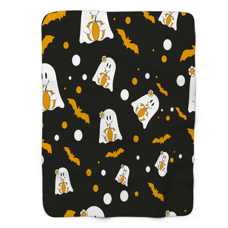 Yellow Spook - 1 pièce Sherpa Premium, Lit simple