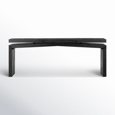 Matthes Solid Wood Console Table