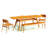 Currant Extendable Trestle Dining Set-433471257-433471334