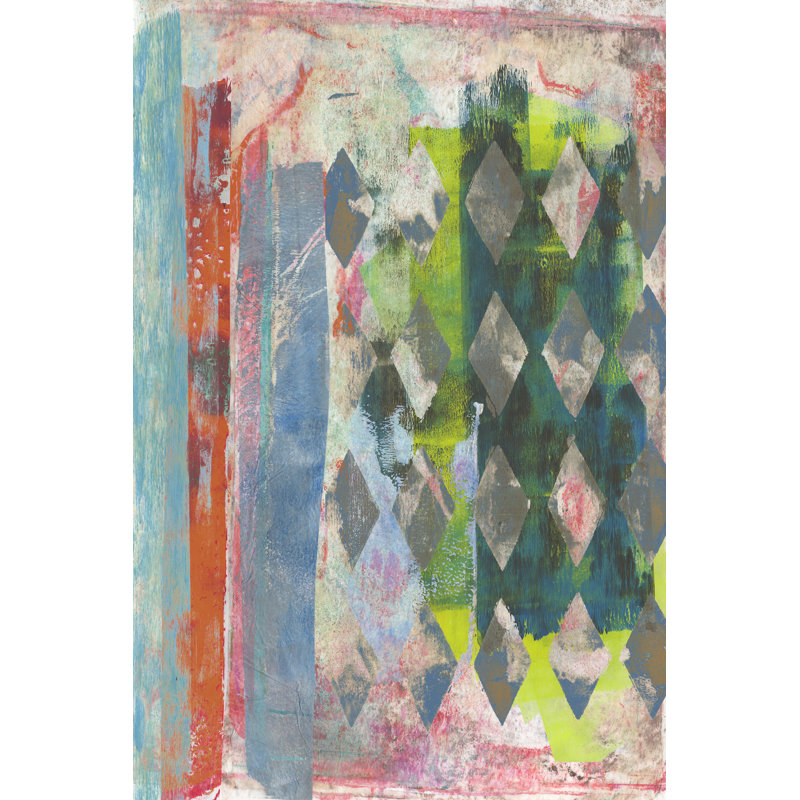 Chartreuse Afternoon I by Naomi McCavitt - Wrapped Canvas Painting, 46cm H x 30cm W