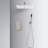 Water Saving Bathroom Shower Head - With Rainfall Effect, And Stylish For-115813898
