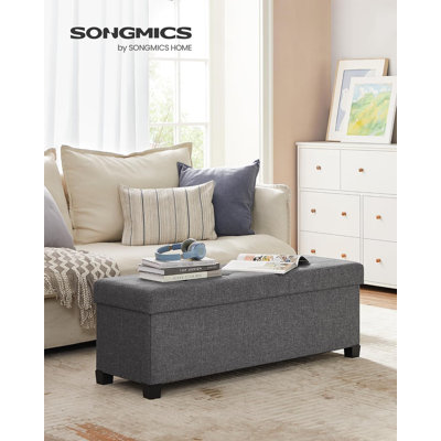 Talisia 110 cm W Square Footstool with Storage