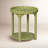 Madeline Scalloped Round Side Table Green-1767780330