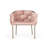 Lawncrest 18'' H Upholstered Metal Armchair-1201940212-1201940215