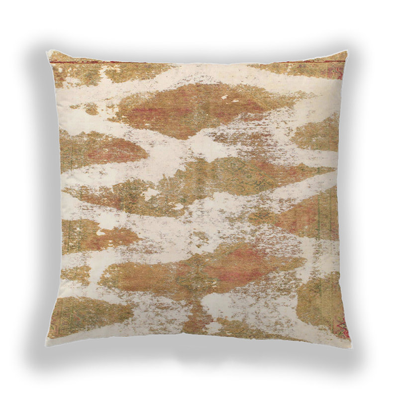 Coussin décoratif abstrait 1111, Microsuède