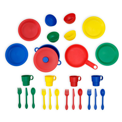 Play Cookware and Tea Set