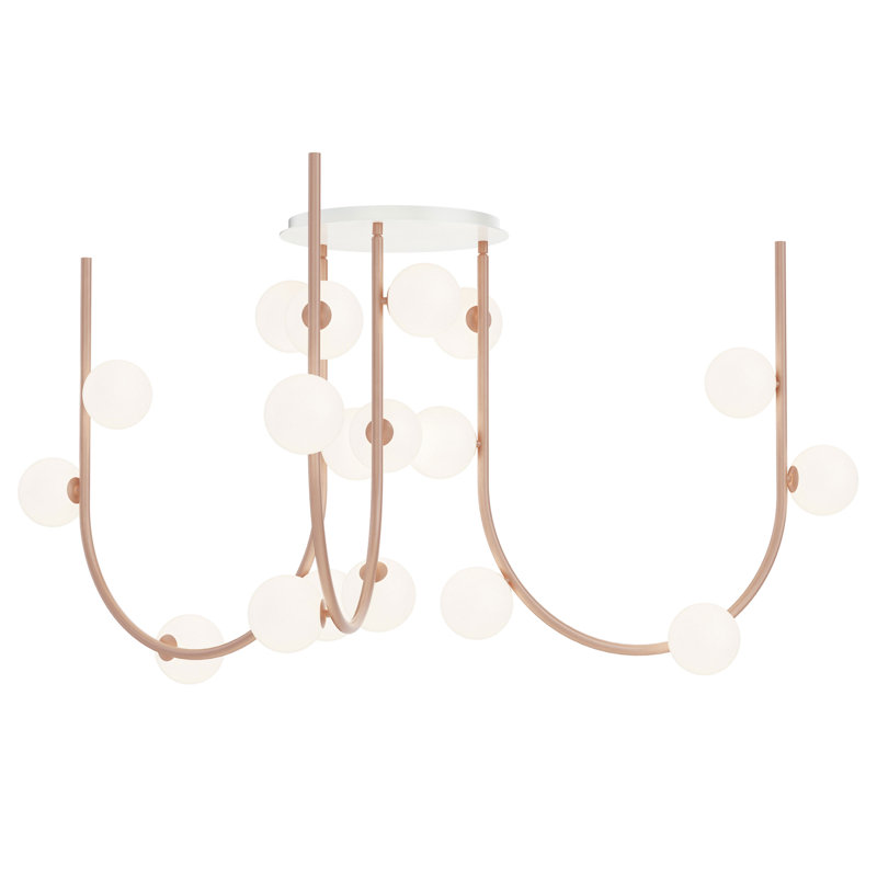 Contour 15 - Light Pendant, Palazzo Pink